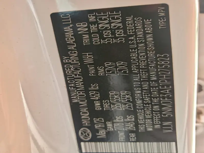 2023 HYUNDAI TUCSON SEL  