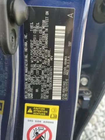 2012 TOYOTA HIGHLANDER BASE  