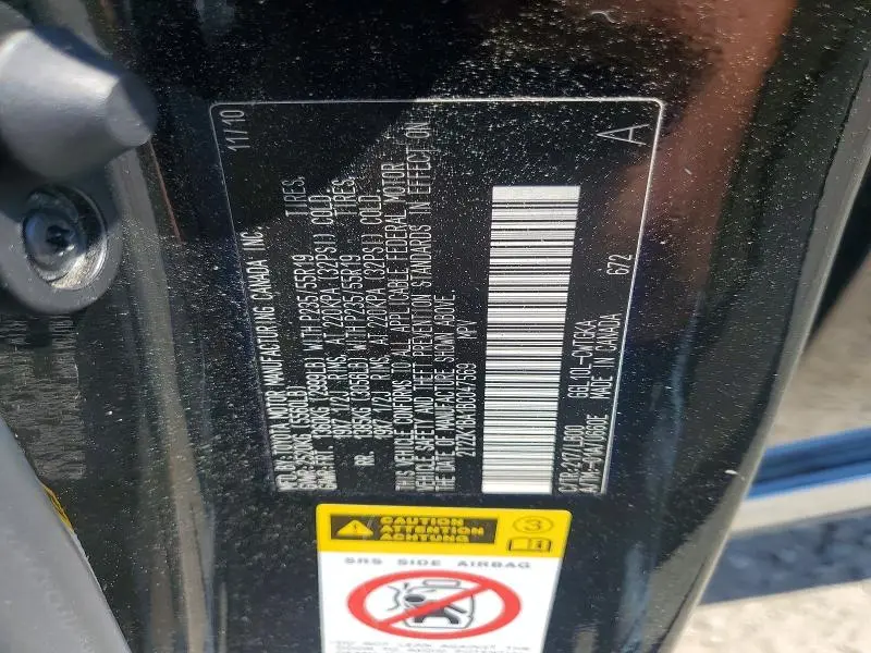 2011 LEXUS RX 350 BASE  