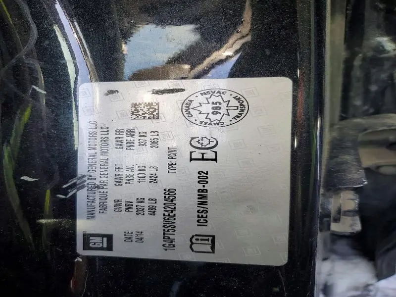 2014 BUICK VERANO PREMIUM  