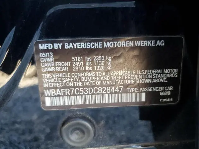 2013 BMW 535 I  