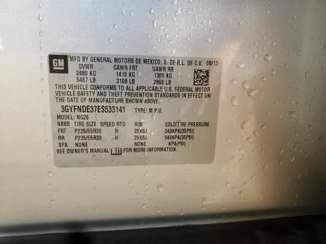 2014 CADILLAC SRX PREMIUM COLLECTION  