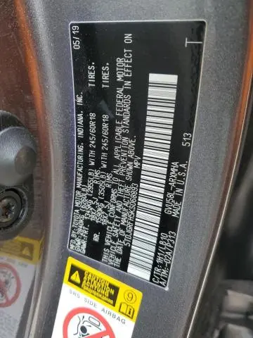 2019 TOYOTA HIGHLANDER HYBRID  