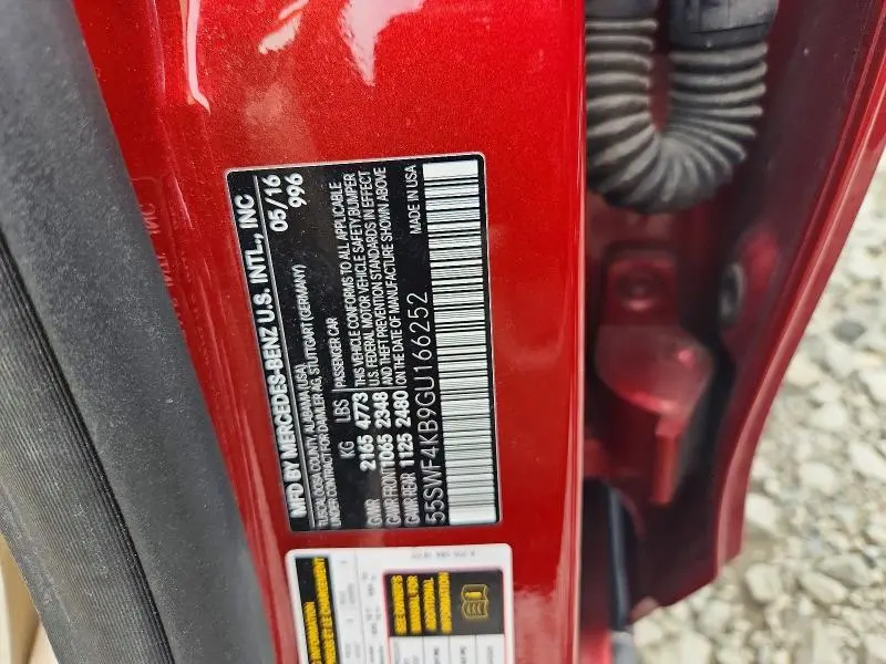 2016 MERCEDES-BENZ C 300 4MATIC  