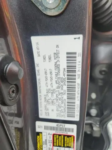 2016 TOYOTA TACOMA DOUBLE CAB  