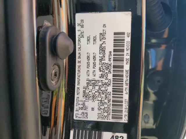 2020 TOYOTA TACOMA DOUBLE CAB  