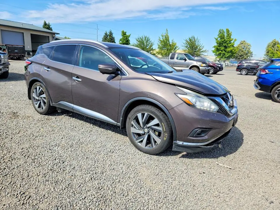 2015 NISSAN MURANO PLATINUM  