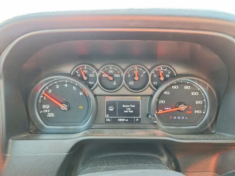 2021 CHEVROLET SILVERADO 1500 CUSTOM 2.7L CREW CAB