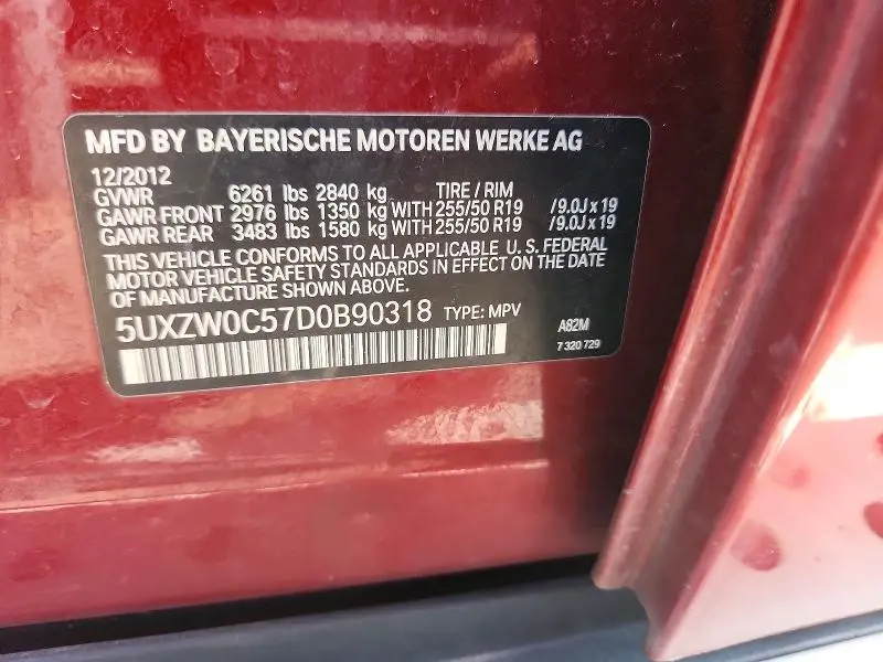 2013 BMW X5 XDRIVE35D  