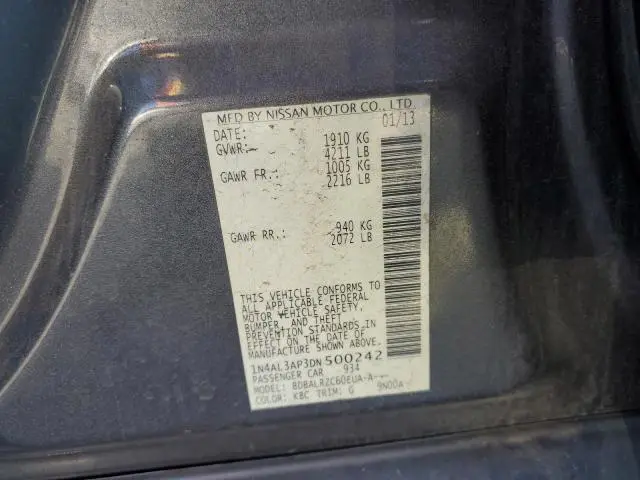 2013 NISSAN ALTIMA 2.5  