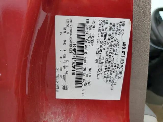 2010 FORD FOCUS SE  