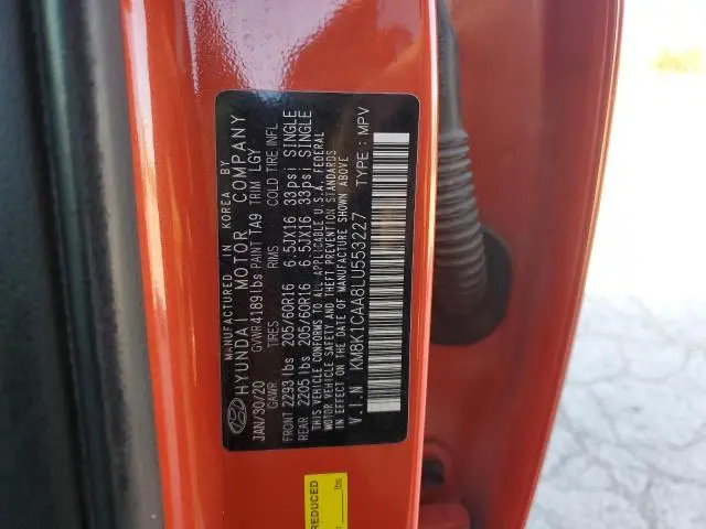 2020 HYUNDAI KONA SE  