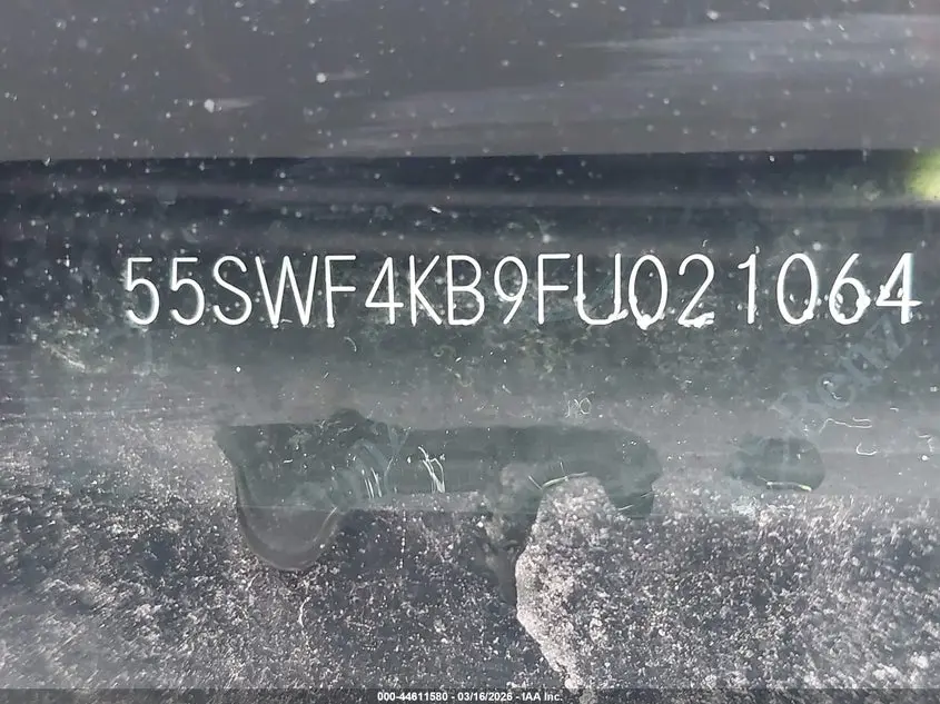 2015 MERCEDES-BENZ C 300 4MATIC