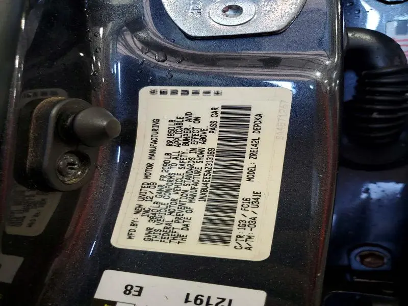2010 TOYOTA COROLLA LE  
