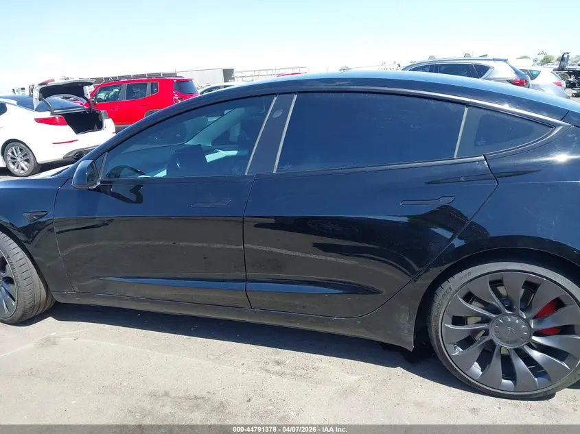 2022 TESLA MODEL 3 PERFORMANCE DUAL MOTOR ALL-WHEEL DRIVE
