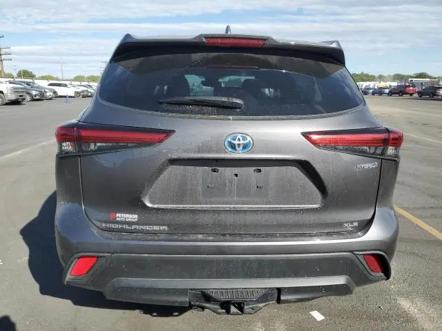 2022 TOYOTA HIGHLANDER HYBRID XLE  