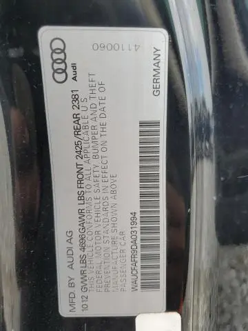 2013 AUDI A5 PREMIUM