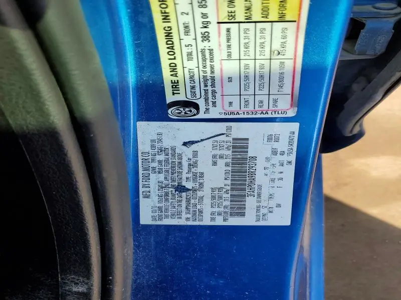 2011 FORD FUSION SE  