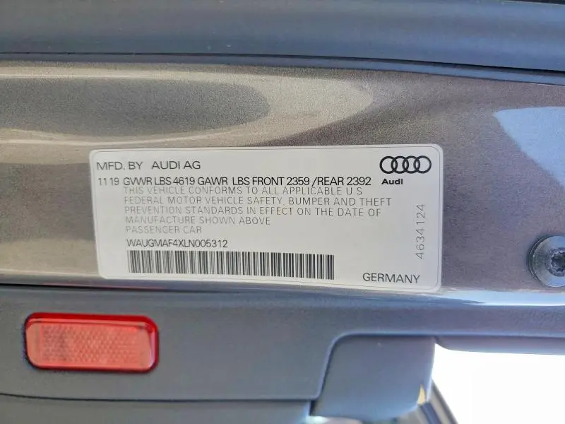 2020 AUDI A4 PREMIUM  