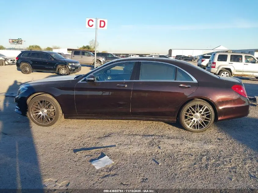 2016 MERCEDES-BENZ S 550 4MATIC