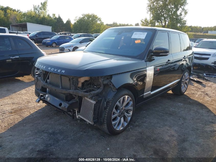 2018 LAND ROVER RANGE ROVER 3.0L V6 SUPERCHARGED HSE