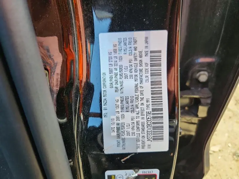 2011 MAZDA CX-9   