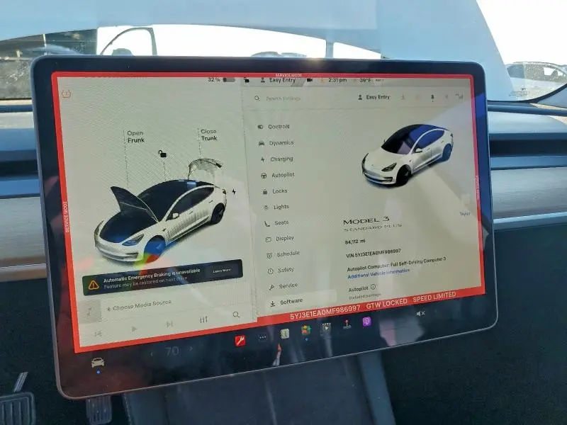 2021 TESLA MODEL 3   