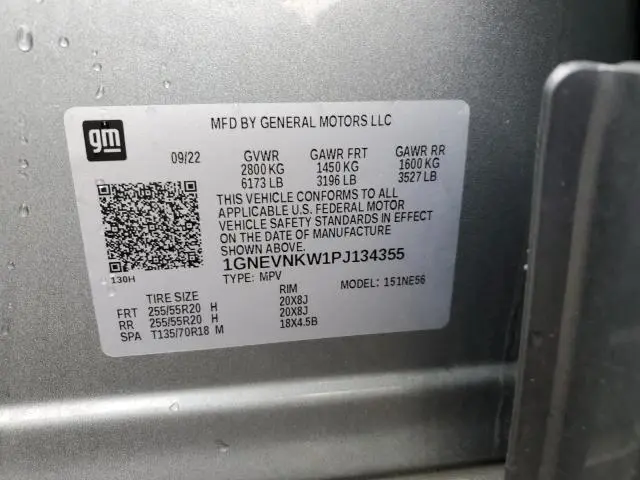 2023 CHEVROLET TRAVERSE HIGH COUNTRY  