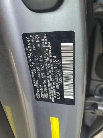 2016 HYUNDAI GENESIS 3.8L  