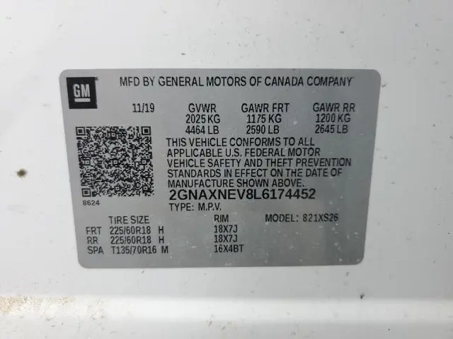 2020 CHEVROLET EQUINOX PREMIER