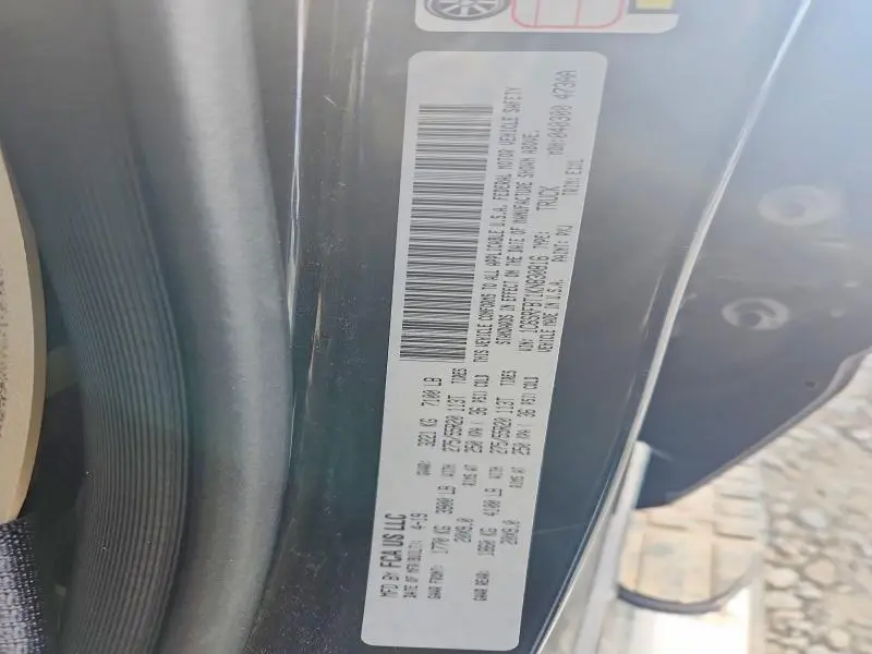 2019 RAM 1500 BIG HORN  