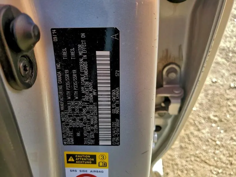 2015 LEXUS RX 350 BASE  