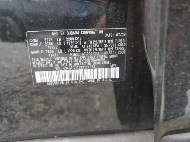 2025 SUBARU OUTBACK WILDERNESS  