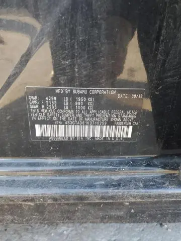 2019 SUBARU IMPREZA PREMIUM  