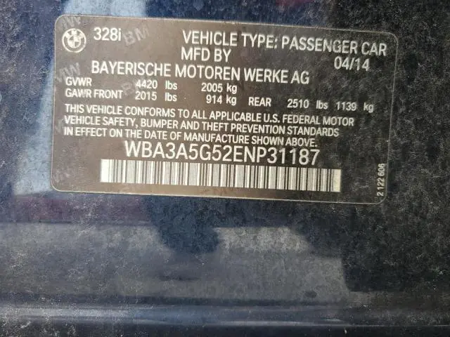 2014 BMW 328 I  