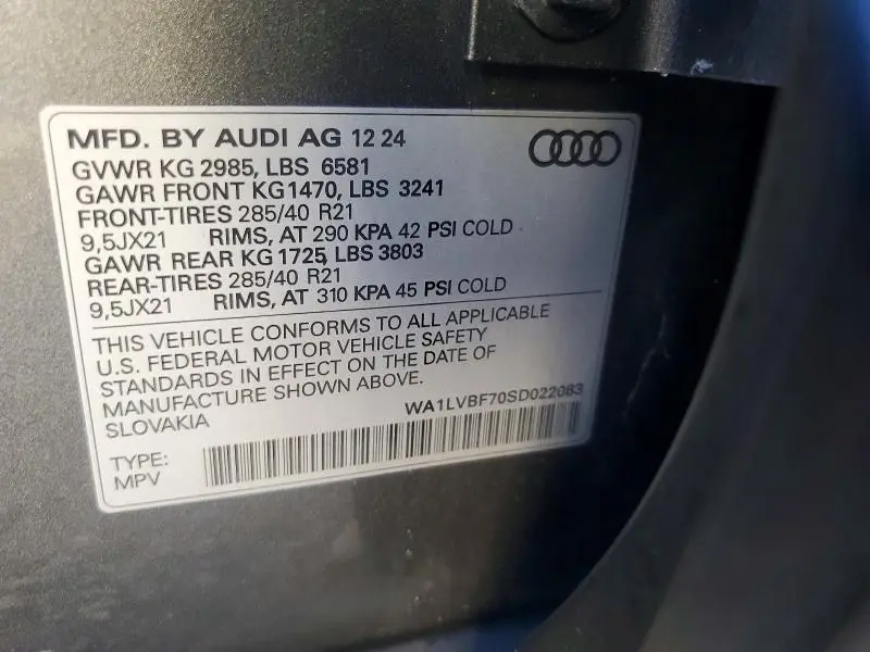 2025 AUDI Q7 PREMIUM PLUS  
