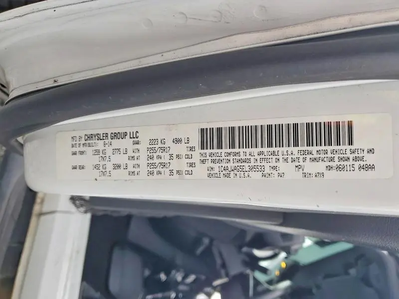 2014 JEEP WRANGLER SPORT  