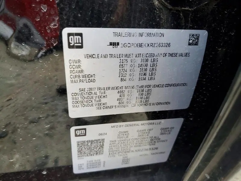 2024 CHEVROLET SILVERADO K1500 CUSTOM  