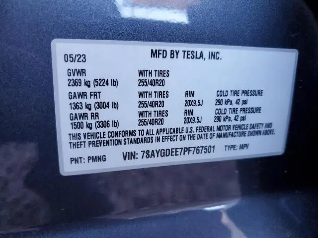 2023 TESLA MODEL Y