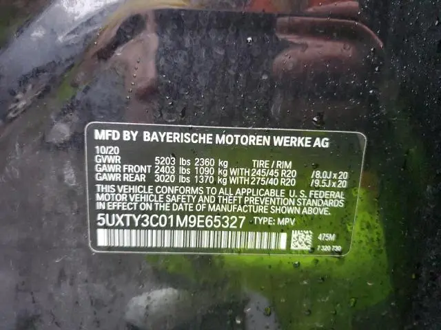 2021 BMW X3 SDRIVE30I  