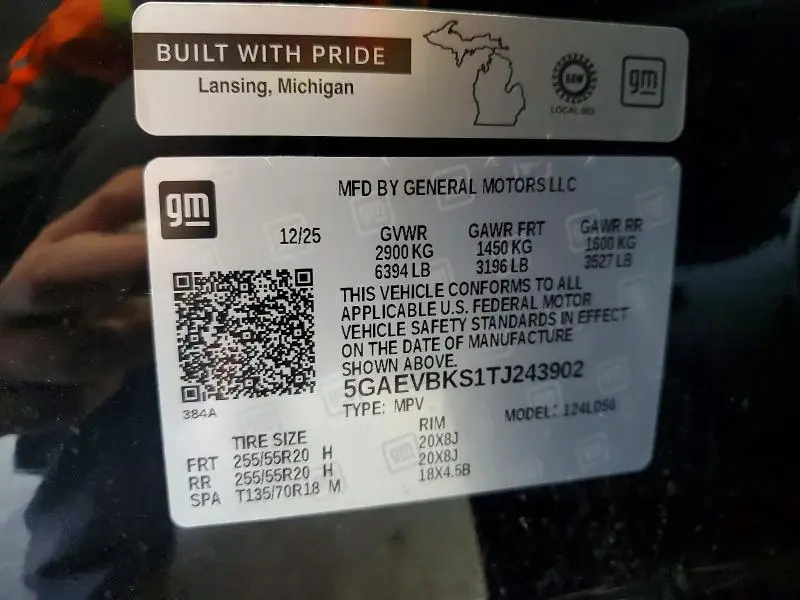 2026 BUICK ENCLAVE SPORT TOURING  