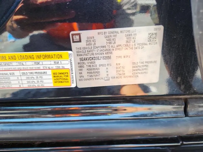 2014 BUICK ENCLAVE   