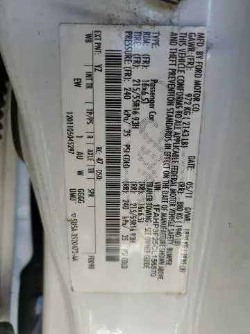 2012 FORD FOCUS SE  