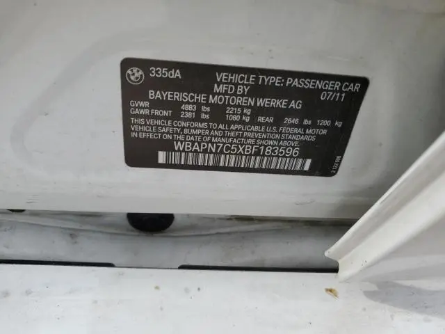 2011 BMW 335 D  