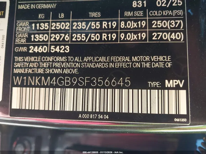 2025 MERCEDES-BENZ GLC 300 SUV