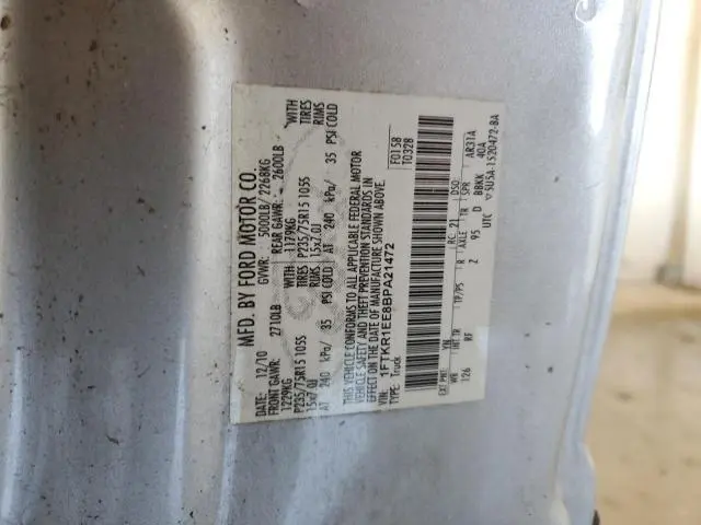 2011 FORD RANGER SUPER CAB  