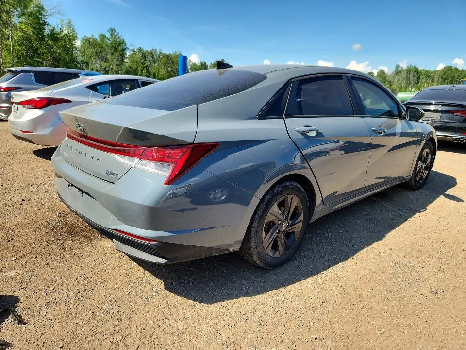 2022 HYUNDAI ELANTRA BLUE  