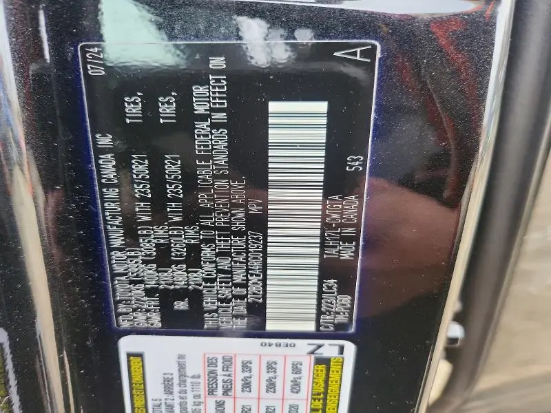 2024 LEXUS RX 500H F SPORT  