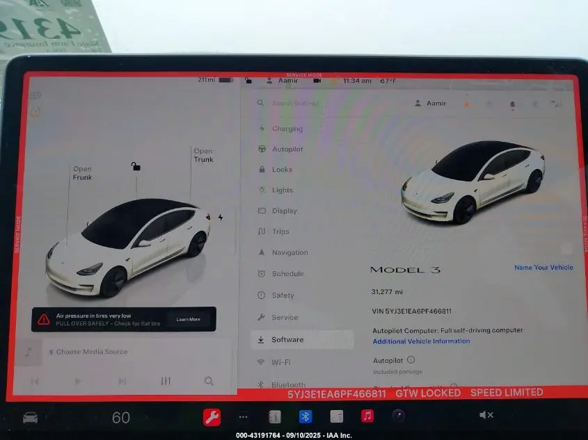 2023 TESLA MODEL 3 REAR-WHEEL DRIVE
