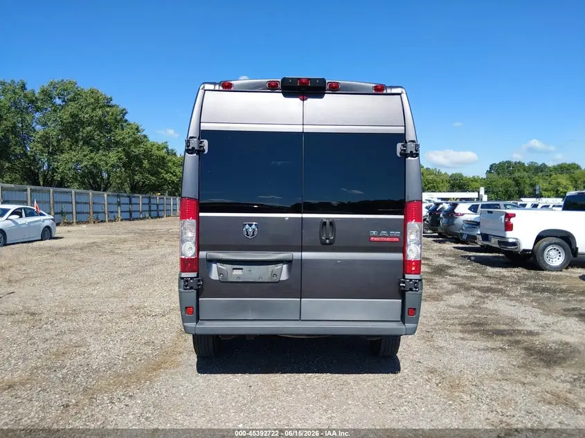 2018 RAM PROMASTER 2500 HIGH ROOF 136 WB